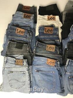 Wholesale/job Lot Lee Jeans Grade A Multiple Units X20
