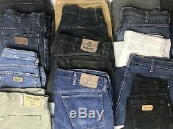 Wholesale/job Lot Wrangler Jeans Grade A Multiple Units X20