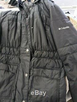 Wholesale job lot branded jackets mainly colombia mixed grade x 100