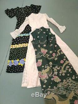 Wholesale vintage 70s 80s maxi dresses mixed grade x 70