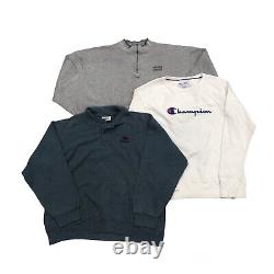 X15 Branded Sweatshirts Grade B/C JOBLOT WHOLESALE MIX BUNDLE CLOTHING