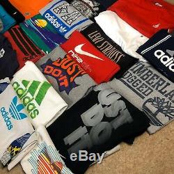 X50 Branded Vintage T Shirts & Polo Tops. Grade A. Ralph, Tommy, Nike, Adidas Etc